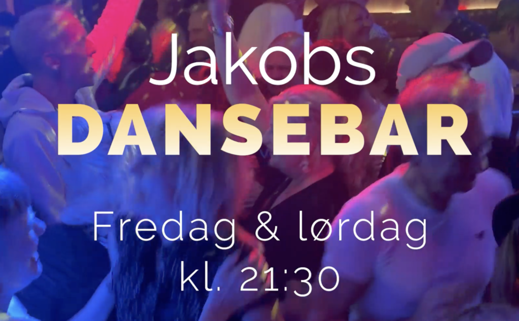 Feststemning på Jakobs Dansebar med dansende gæster
